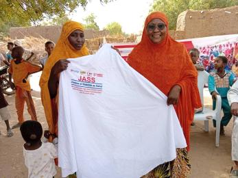 Two women smiling are JASS program participants.
